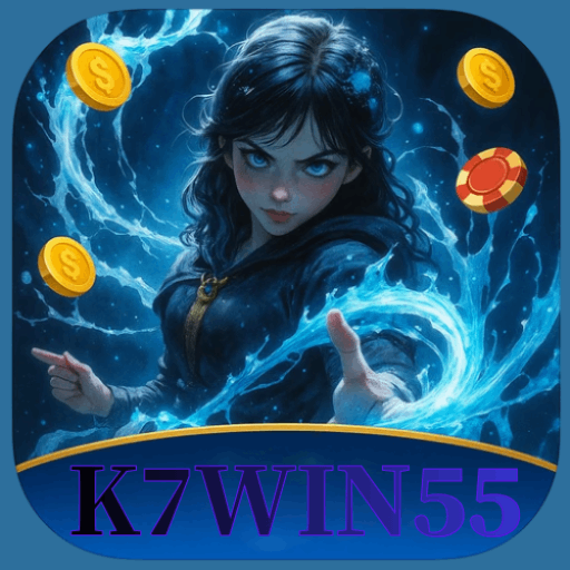 Imagem promocional da K7WIN55 mostrando a plataforma e suas vantagens